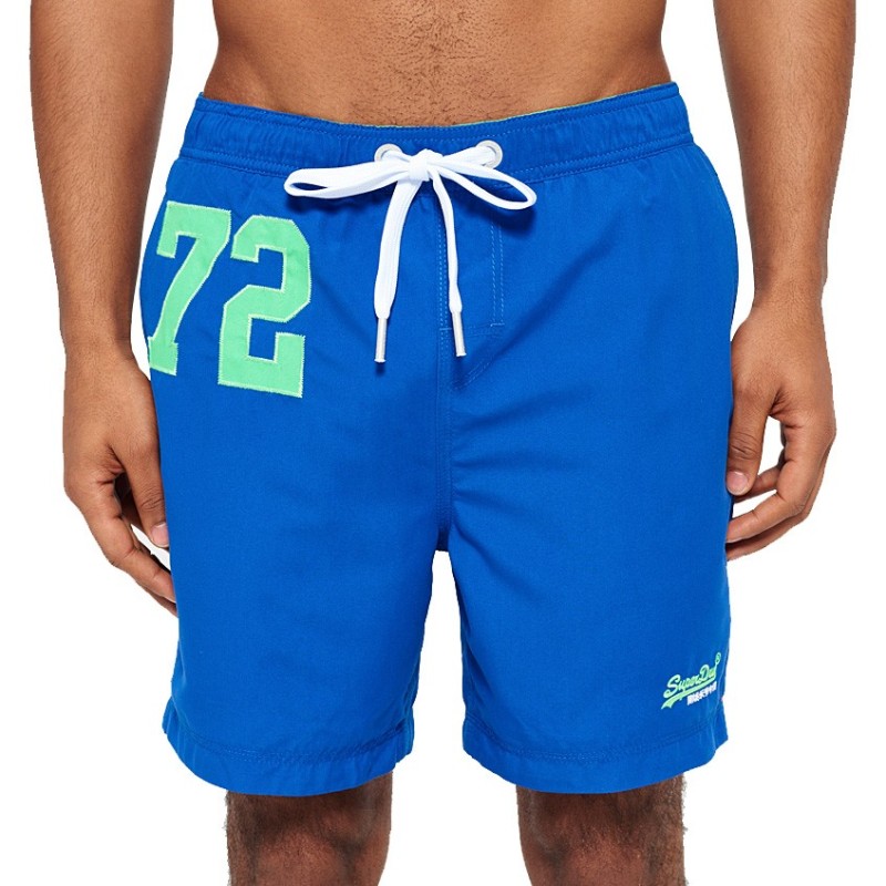 Swimsuit Superdry Premium Water Polo Man royal