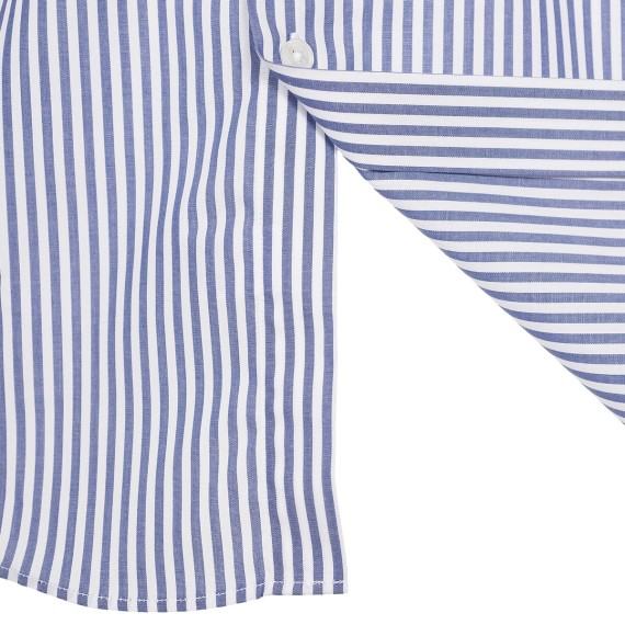 Camisa Canottieri Portofino Hombre rayas blanco-azul