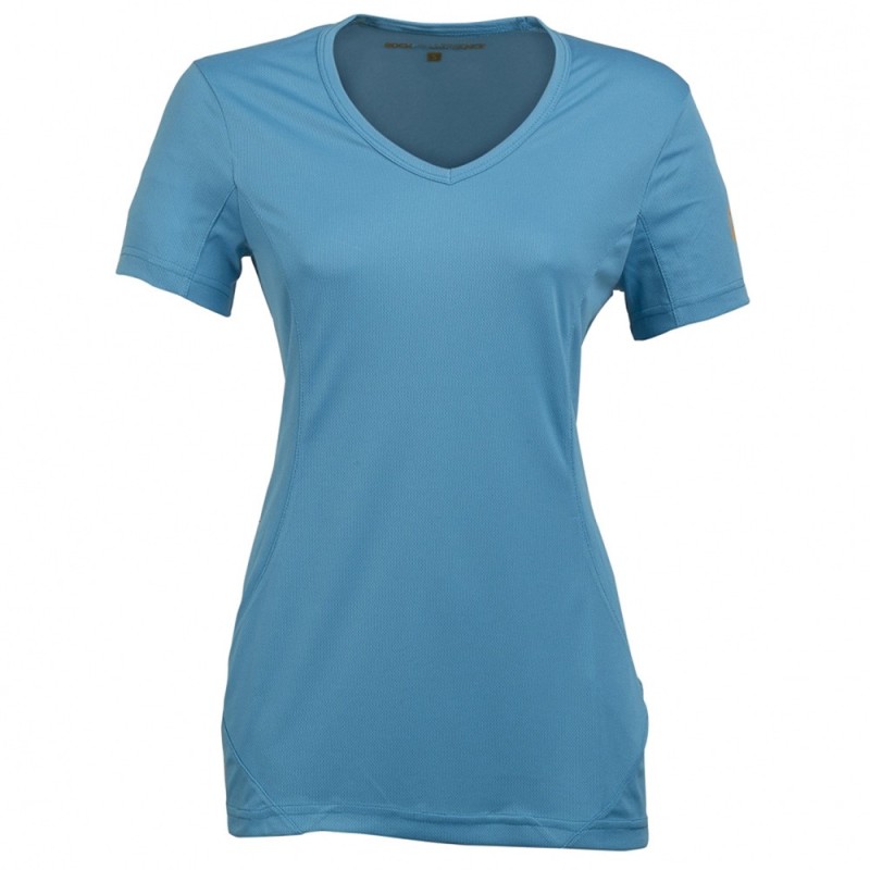 Trekking t-shirt Rock Experience Ambit 2 Woman light blue