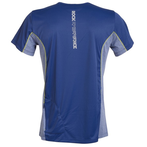 T-shirt trail running Rock Experience Rapid 5 Homme bleu