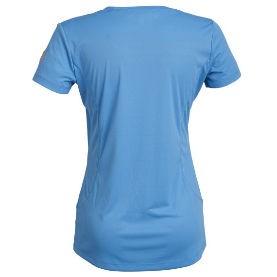 Trail running t-shirt Rock Experience Liberty Woman turquoise
