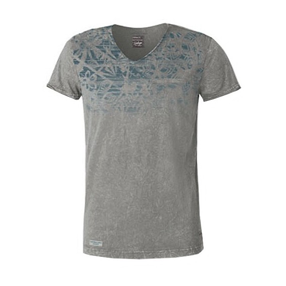 T-shirt Astrolabio CL9L Homme gris