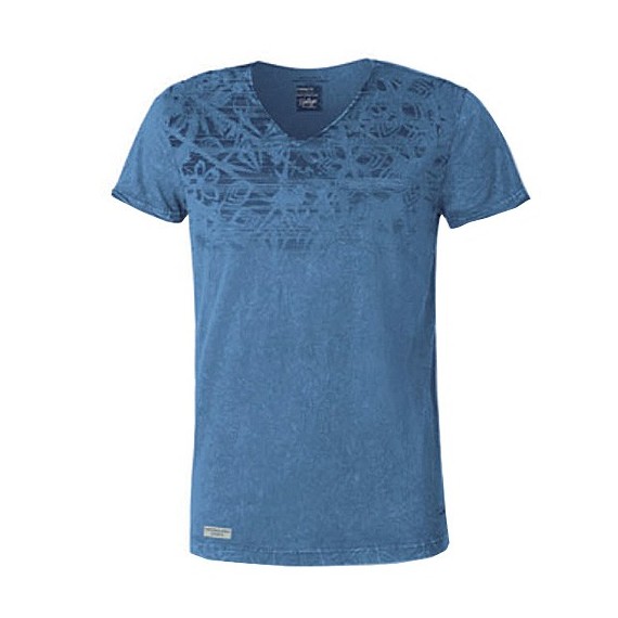 T-shirt Astrolabio CL9L Homme bleu