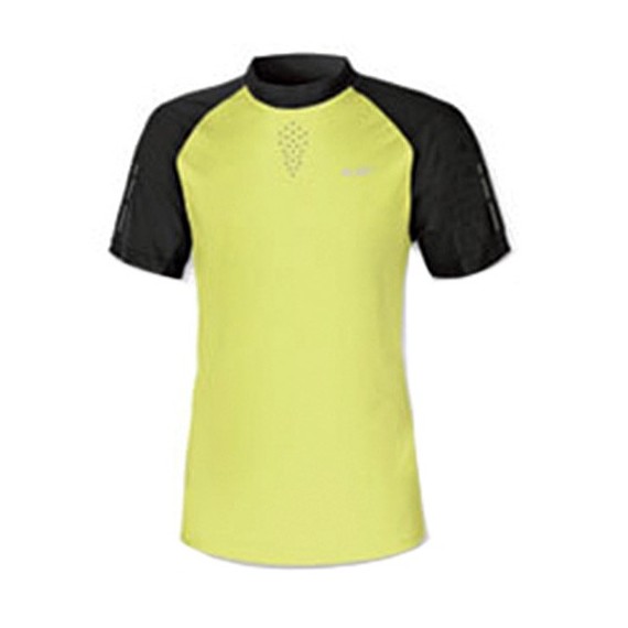 T-shirt running Astrolabio H67F Homme jaune