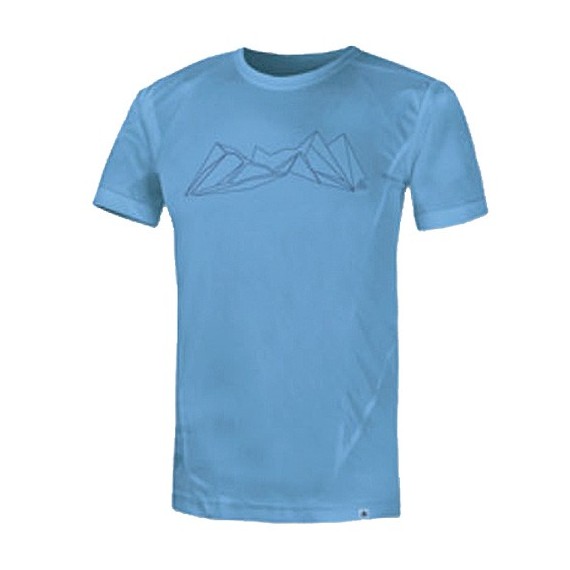 T-shirt trekking Astrolabio N57N Uomo azzurro