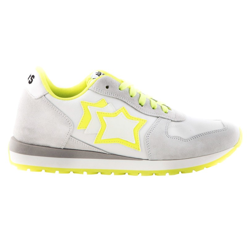 Sneakers Atlantic Stars Lynx Garçon gris-jaune