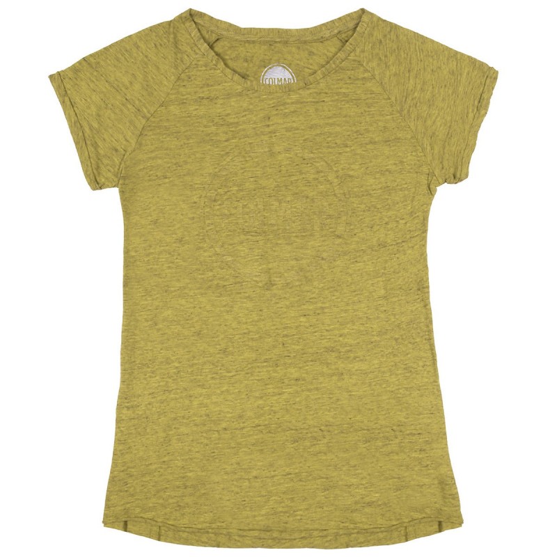 T-shirt Colmar Originals Mag Mujer amarillo