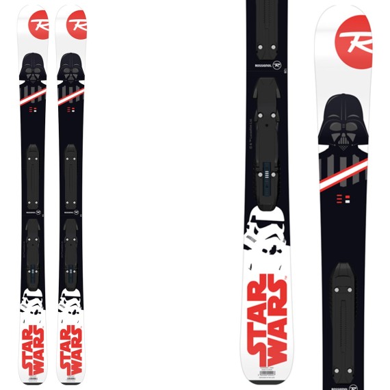 Ski Rossignol Star Wars + bindings Kid-X 4 B76