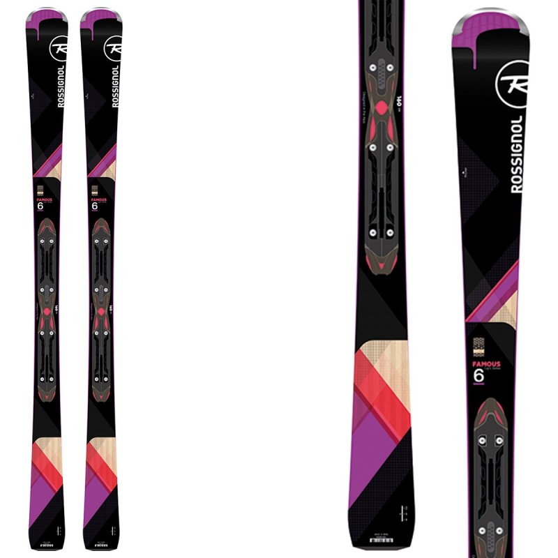 Esquí Rossignol Famous 6 (Xpress) + fijaciones Xpress W 11 B83