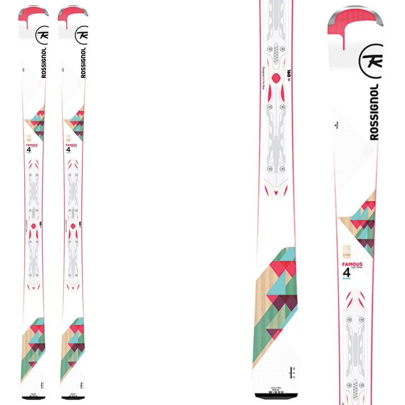 Esquí Rossignol Famous 4 (Xpress) + fijaciones Xpress W 10 B83