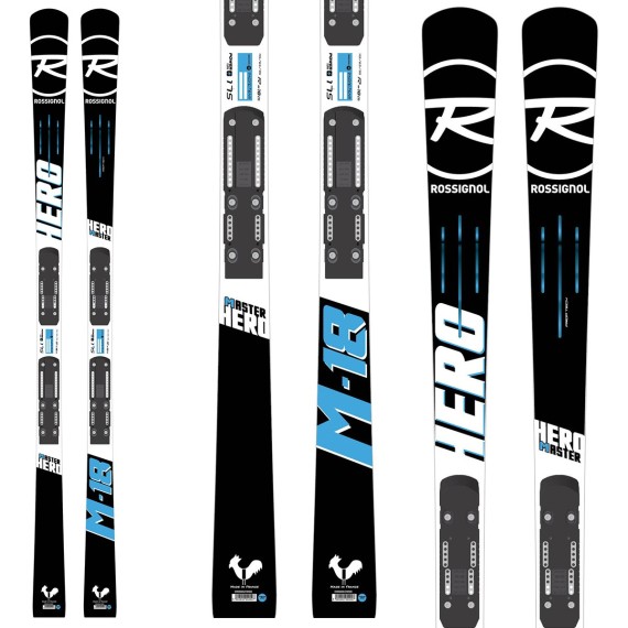 Ski Rossignol Hero Master R21 WC + fixations Spx 15 Rockerflex