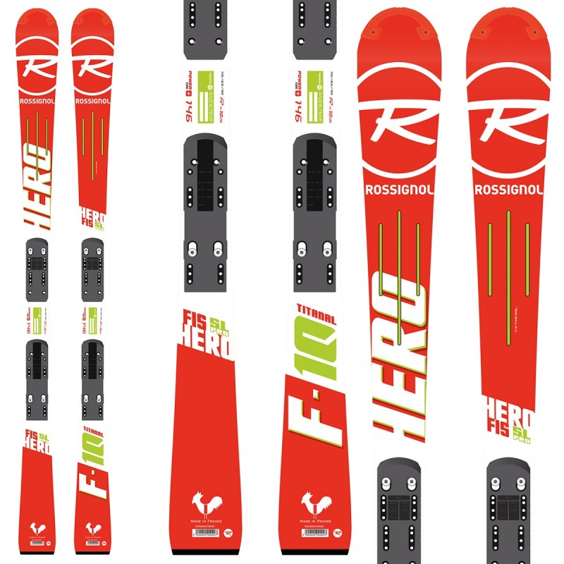 Ski Rossignol Hero Fis SL Pro (R20 Pro) + fixations Spx12 Rockerflex