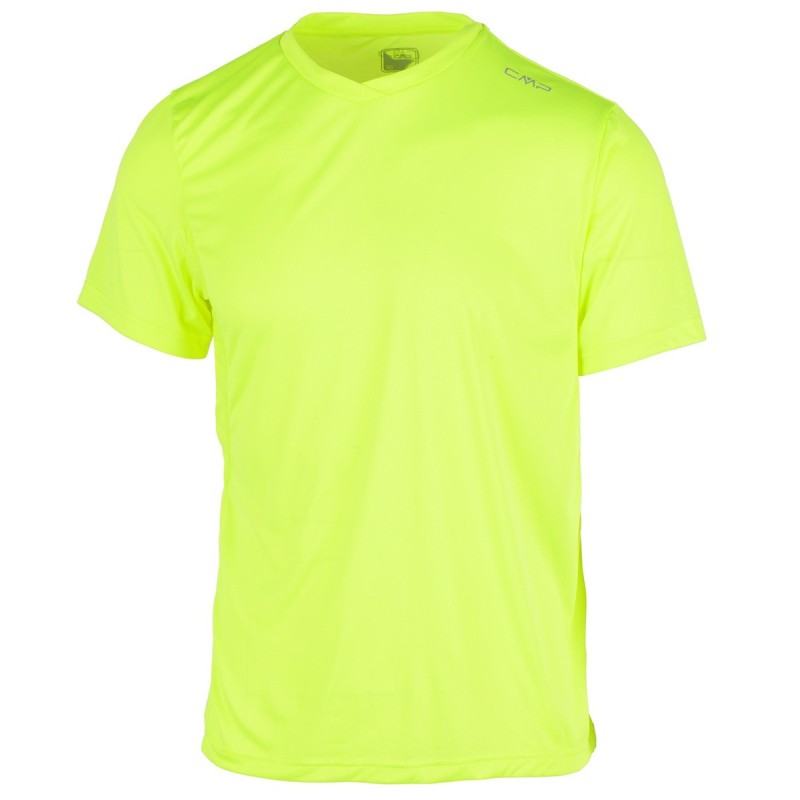 T-shirt running Cmp giallo fluo