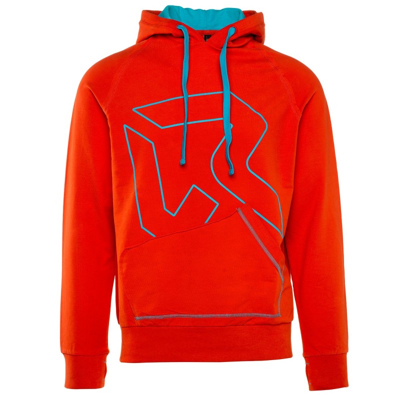 Sweat-shirt Rock Experience Gonfio Homme rouge