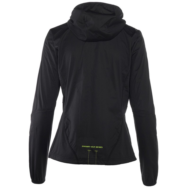 Giacca softshell Rock Experience Shoan nero-lime