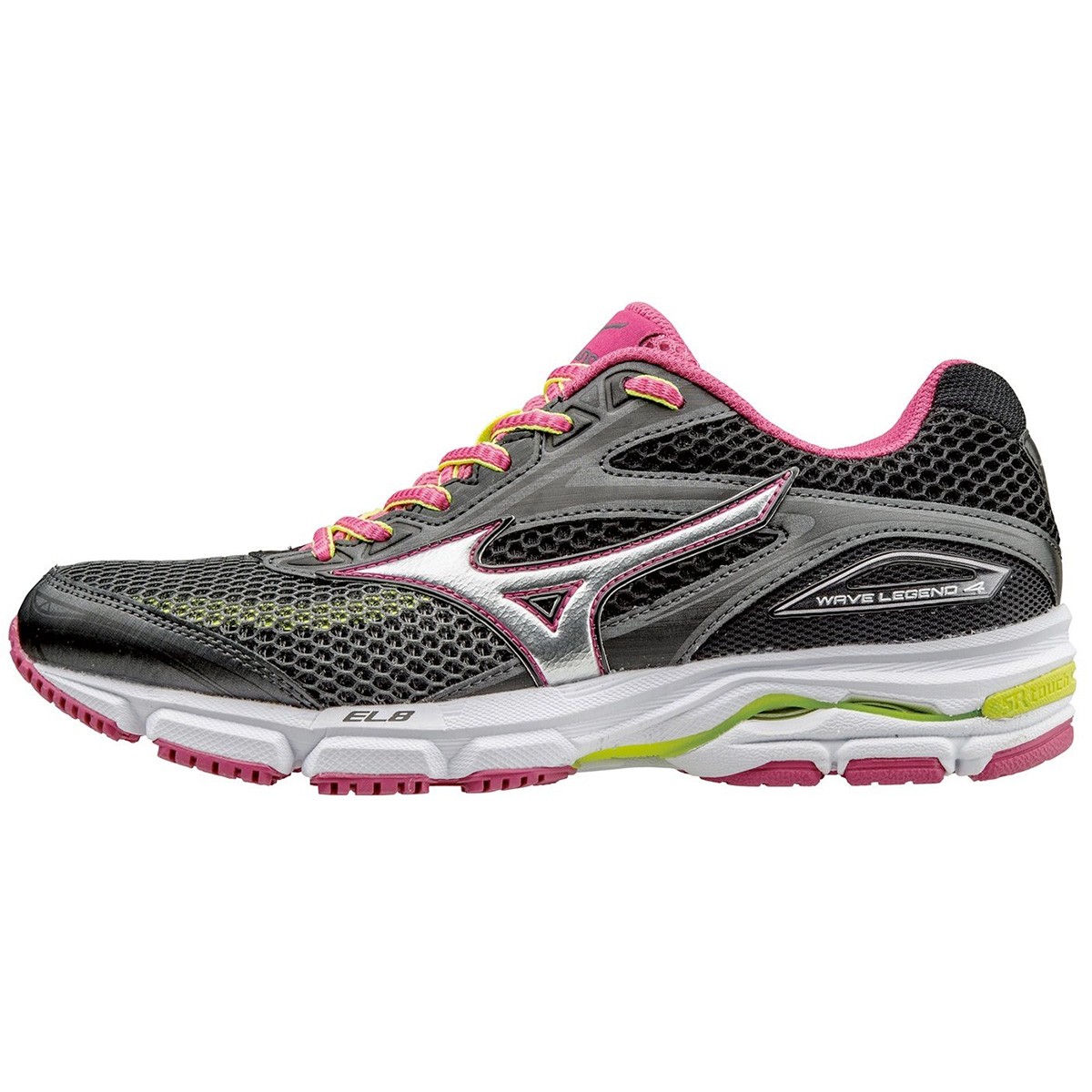 Running shoes Mizuno Wave Legend 4 Woman greypink Bottero Ski EN