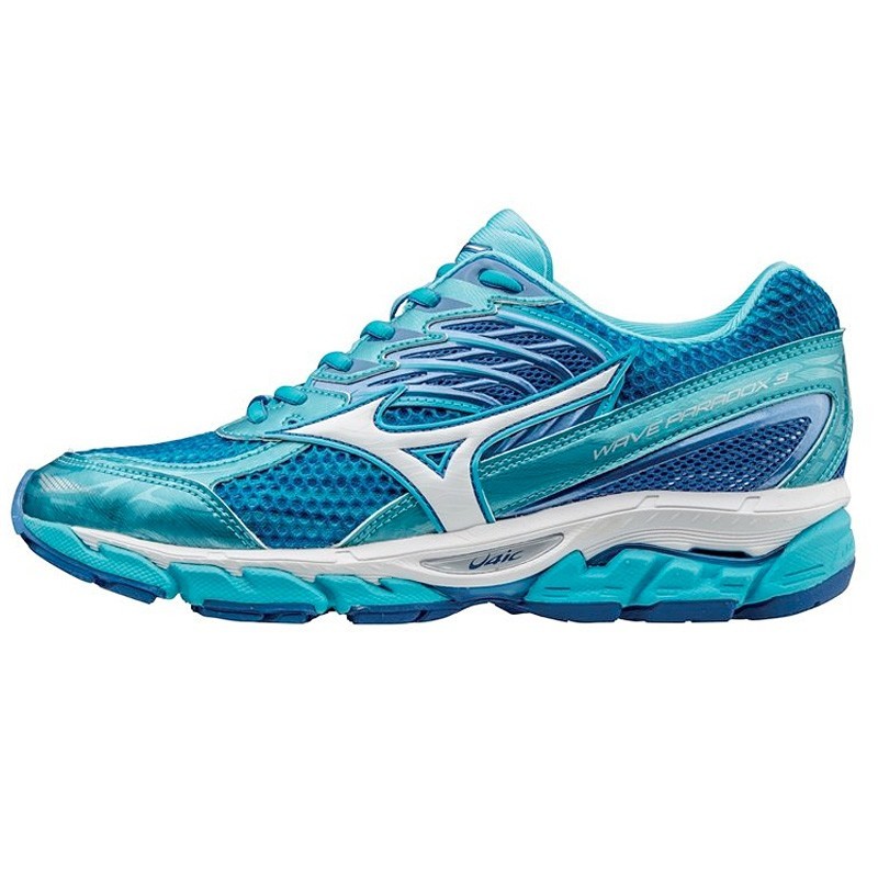 Zapatos running Mizuno Wave Paradox 3 Mujer azul claro