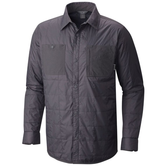 Trekking down jacket Mountain Hardwear Insulated Shacket Man grey
