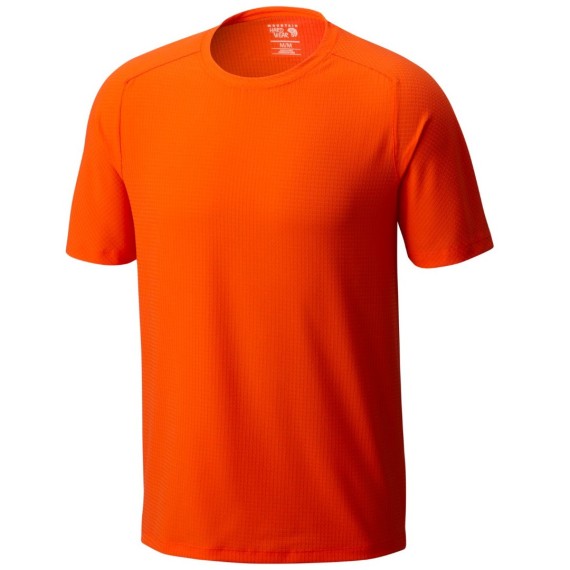 T-shirt trekking Mountain Hardwear MHW AC Uomo arancione
