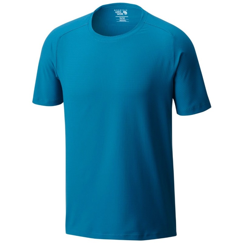 T-shirt trekking Mountain Hardwear MHW AC Hombre azul