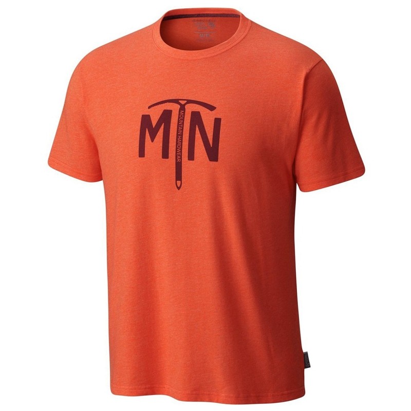T-shirt trekking Mountain Hardwear Ice Axe Homme orange