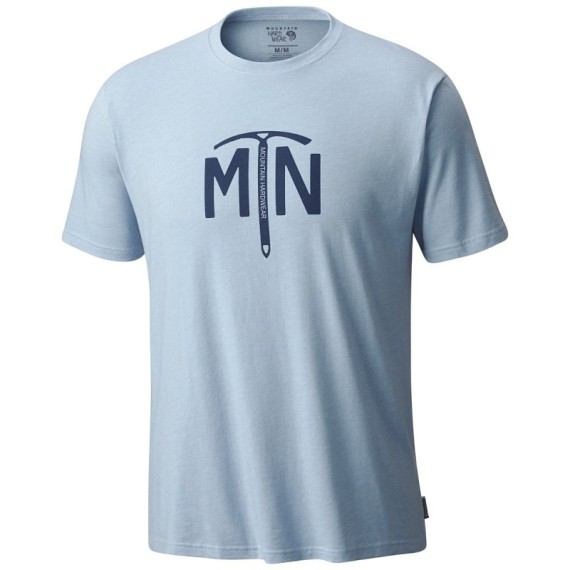 T-shirt trekking Mountain Hardwear Ice Axe Hombre azul claro