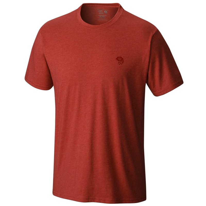 T-shirt trekking Mountain Hardwear MHW Logo Graphic Hombre rojo