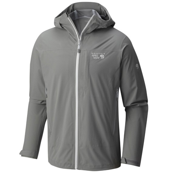 Trekking jacket Mountain Hardwear Stretch Ozonic Man grey