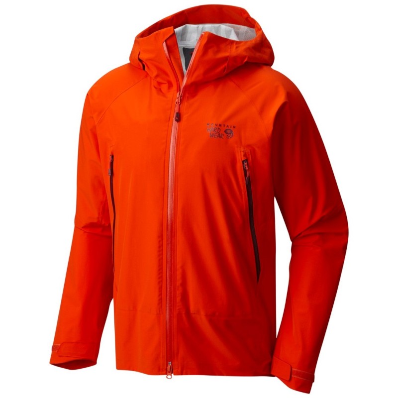 Trekking jacket Mountain Hardwear Quasar Lite Man orange