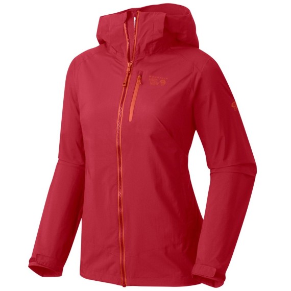 Trekking jacket Mountain Hardwear Thundershadow Woman red