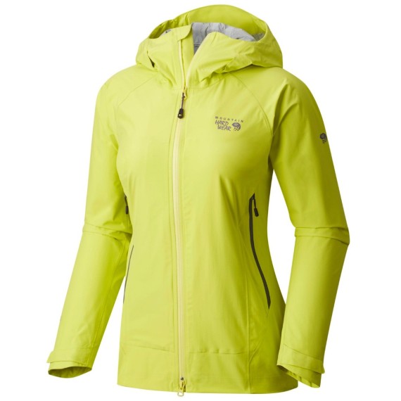 Trekking jacket Mountain Hardwear Quasar Lite Woman yellow