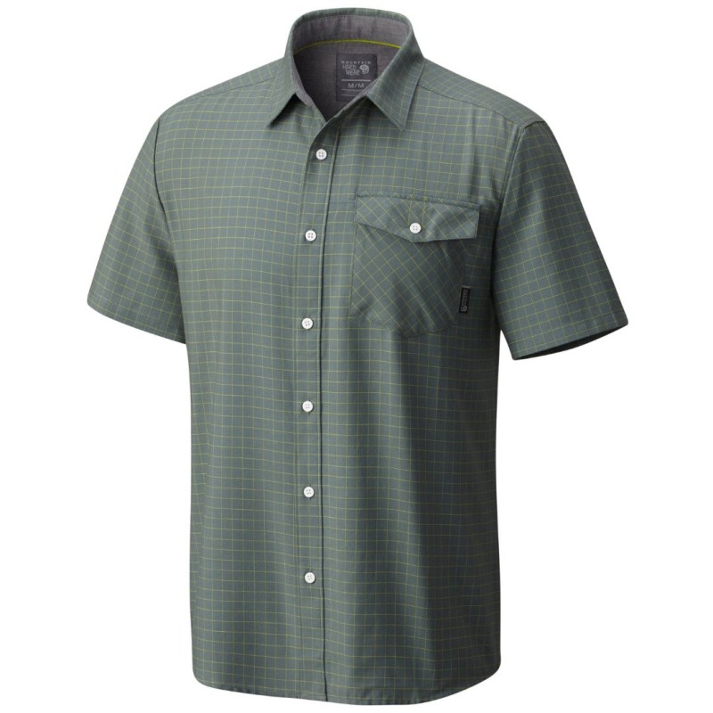 Camisa trekking Mountain Hardwear Drummond Hombre verde