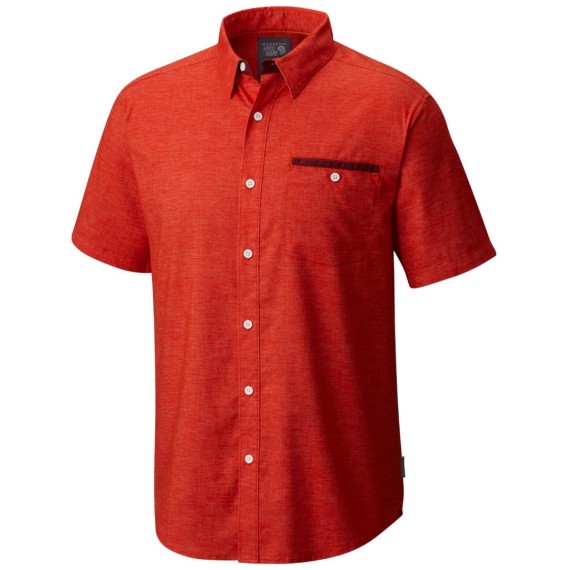 Camisa trekking Mountain Hardwear Denton Hombre naranja