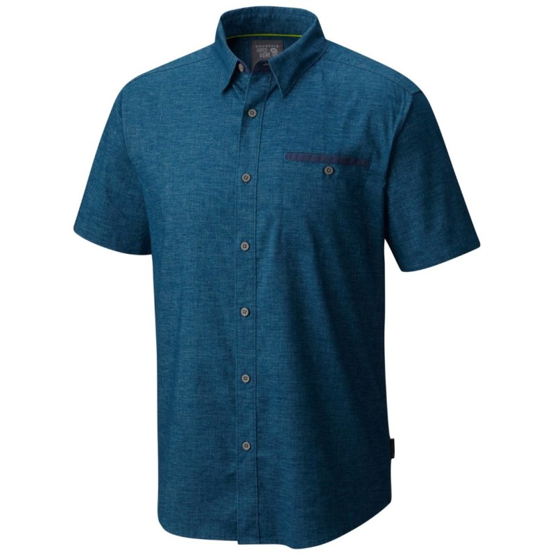 Camisa trekking Mountain Hardwear Denton Hombre azul