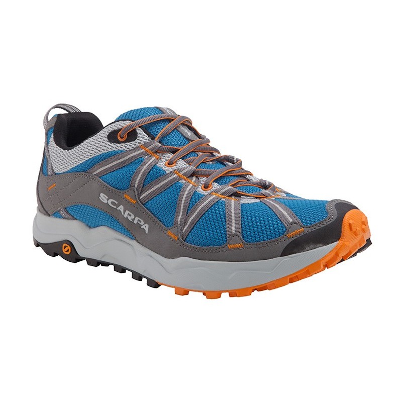 Trail running shoes Scarpa Ignite grey-light blue