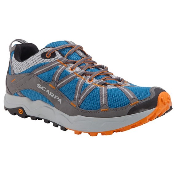 Chaussures trail running Scarpa Ignite gris-bleu clair