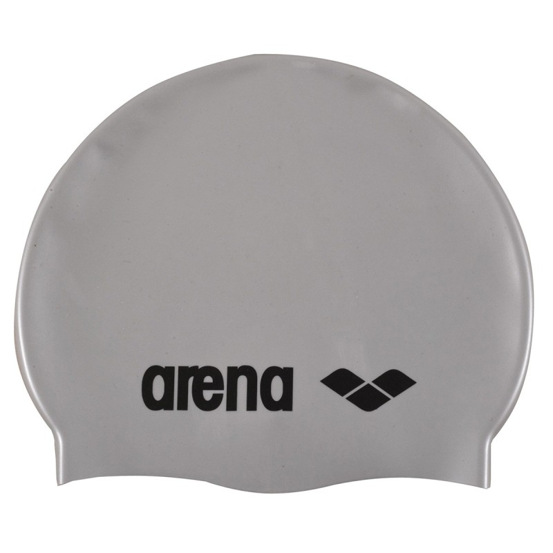 Gorro de natación Arena Classic Silicone gris