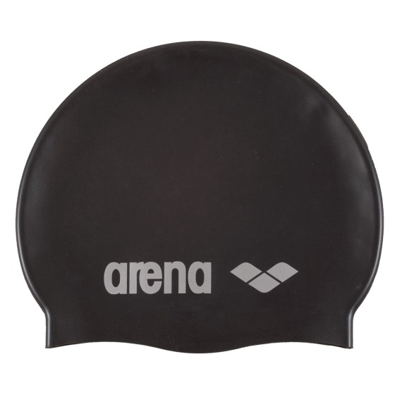 Gorro de natación Arena Classic Silicone negro