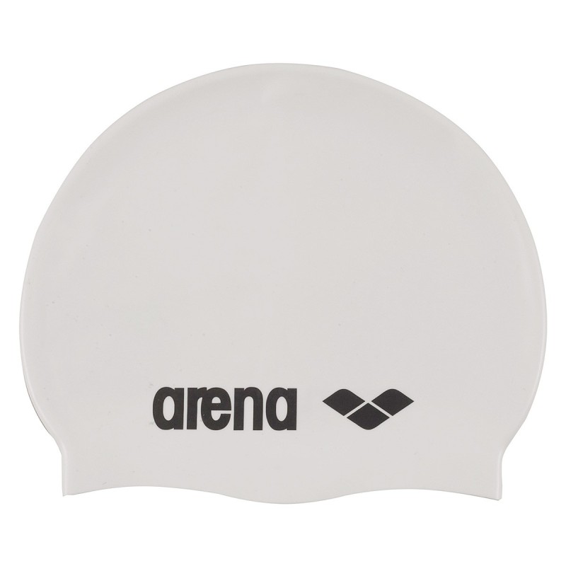 Cuffia piscina Arena Classic Silicone bianco