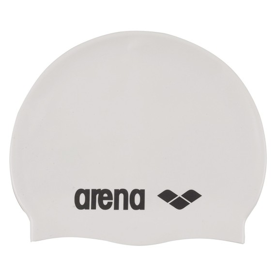 Swim cap Arena Classic Silicone white