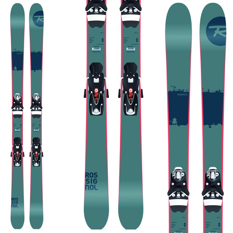 Ski Rossignol Scratch + bindings LX12