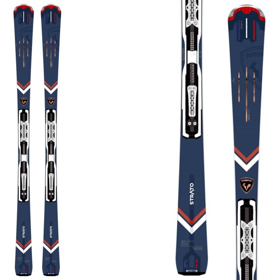 Ski Rossignol Strato (Fluid X) + fixations Spx 12 Fluid B80