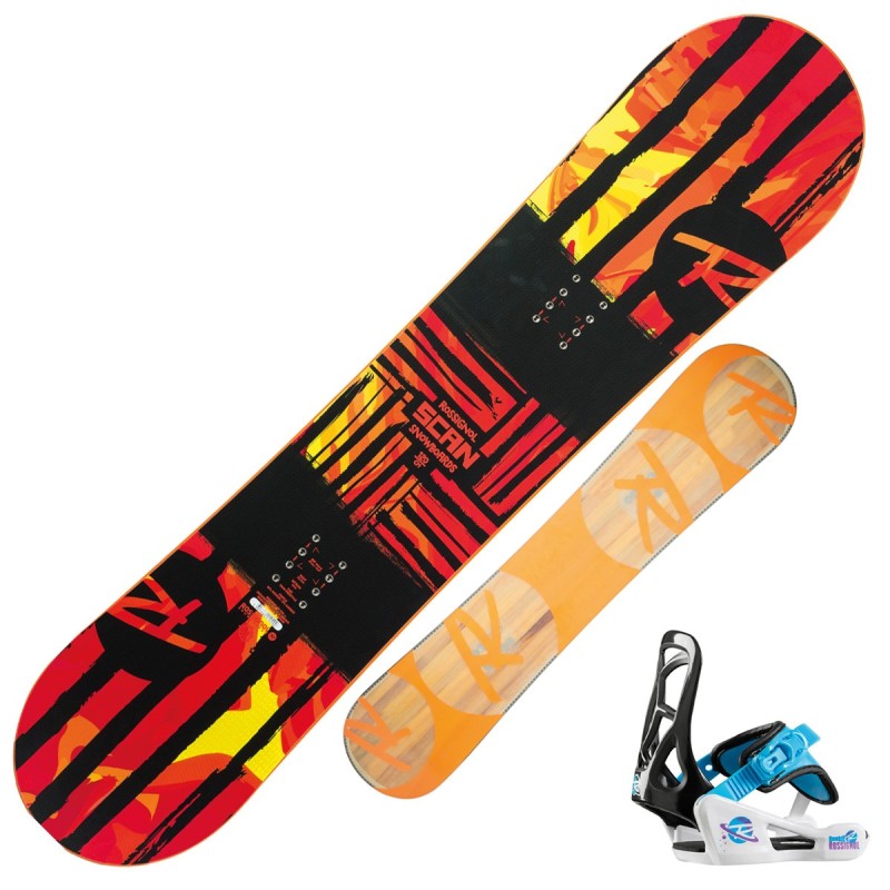 Snowboard Rossignol Scan Small + attacchi Rookie S