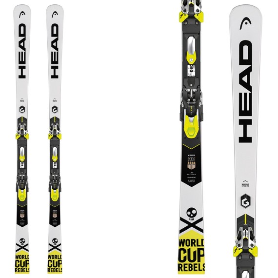 Ski Head WC Rebels iSpeed Pro + bindings Freeflex Evo 16 Brake 85