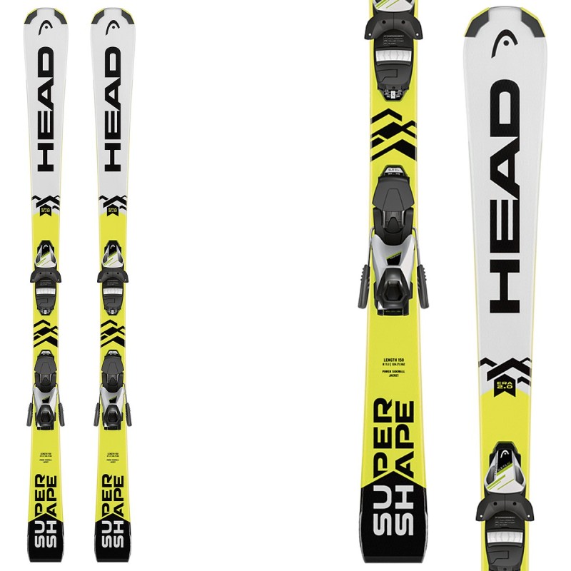 HEAD Ski Head Supershape SLR 2 B + bindings SLR 7.5 AC BR 78