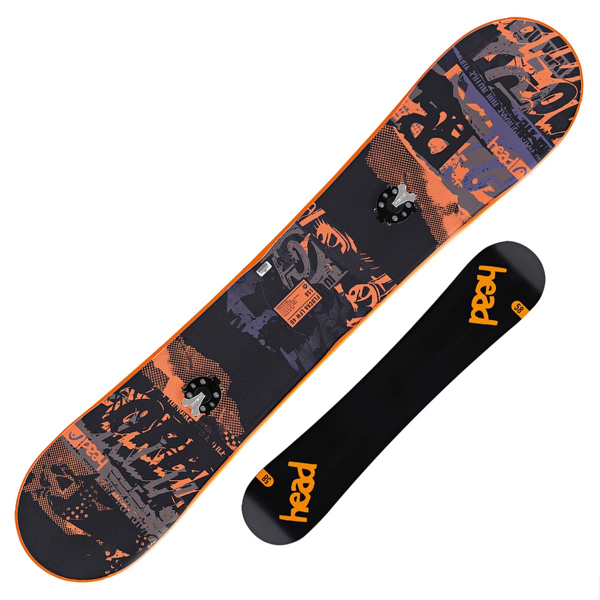 Snowboard Head Flocka Lfw 4D + Speed Disc Snowboard soft FR