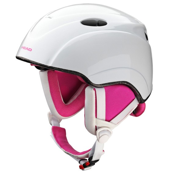 Casco esquí Head Star blanco-rosa
