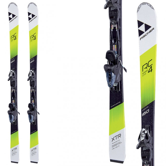 Ski Fischer Xtr Rc4 Speed Rt + bindings RS10 Pr