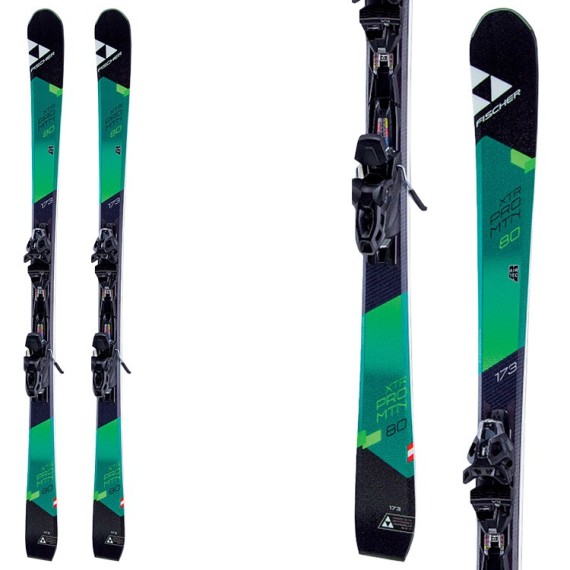 Ski Fischer Xtr Pro Mtn 80 + fixations Mbs 10
