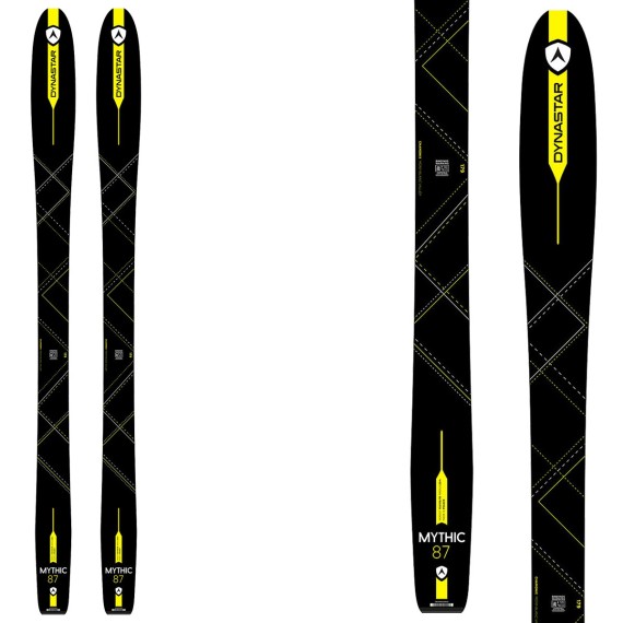 Mountaineering ski Dynastar Mythic 87 + bindings Lx 12